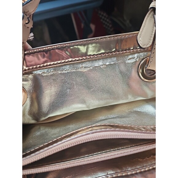 Michael Kors Rose Gold Shoulder Bag With COA - Picture 7 of 8